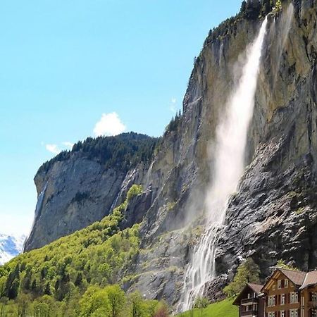Breathtaking Waterfall Apartment Nr.2 Lauterbrunnen Buitenkant foto